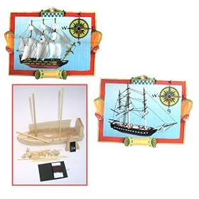 Constitution Wooden Ship by Woodkrafter