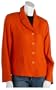Harve Benard Women's 4-Button Jacket,Orange,Size 12