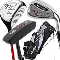 Dunlop Mens Vision Woods/Irons Set Closeout