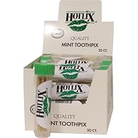 Hot Lix Mint Flavored Toothpicks 20ct