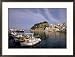 Town & Harbor, Epirus, Greece Collections Framed Photographic Poster Print by Walter Bibikow, 29x21