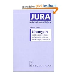 �bungen im �ffentlichen Recht, Bd.1, Verfassungsrecht und Verfassungsproze�recht: Mit neun Musterf�llen mit L�sungen