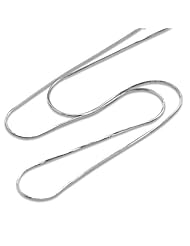16" 0.9MM Snake Chain in 10K White Gold