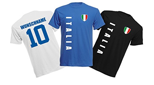 11 x Kinder T-Shirt Trikot Look – MINI EM 2016 – Italien