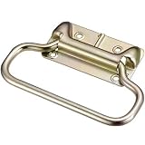 TRUSCO スプリング付トランク取手 ステンレス 135mm TT135S