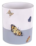 Bacova Guild Bath Butterfly Meadow Wastebasket