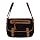 Canvas Cross Body Fashion Bag Black