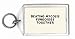 Beating Mycosis Fungoides Together Keychain