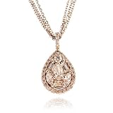 Epoque 18kt White Gold Diamond Pendant 1.17ct tw