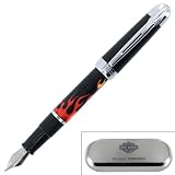 Waterman Harley Davidson Free Wheel Flames Fountain Pen - 37202