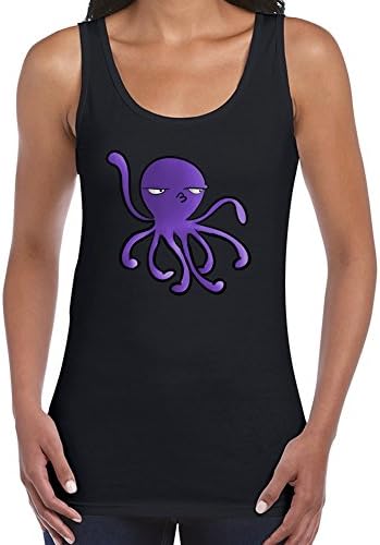 Customizable Black Women Comfortable Small Speacial Nintendo Octopus Cotton Shirts