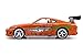 New 1:32 Fast & Furious 7 Brian's Orange Toyota Supra Diecast Model Car By Jada Toys
