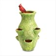 Playful Birds Strawberry Pot #37727