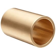 Boston Gear Bear-N-Bronz Plain Cylindrical Sleeve Bearing, SAE 660 Cast Bronze, Inch