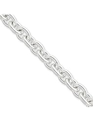 8.8mm, Sterling Silver, Cable Chain, 30 inch