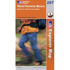 West Pennine Moors: Blackburn, Darwen and Accrington (Explorer Maps) (OS Explorer Map)
