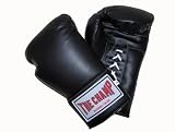 The Champ Laceup Boxing Gloves 14oz Black