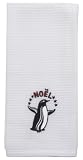 Now Designs Teatowel, Embroidered Noel Penguin