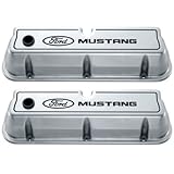 PROFORM 302-030 Ford Mustang Aluminum Valve Covers Polished