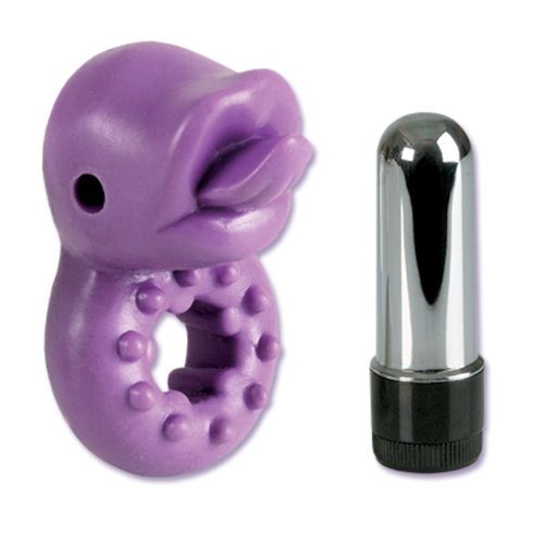 California Exotics SoftSkins Tickling Cock Ring, Tongue