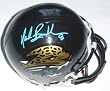 Mark Brunell Autographed Jacksonville Jaguars Authentic Mini Helmet (Teal Autograph)