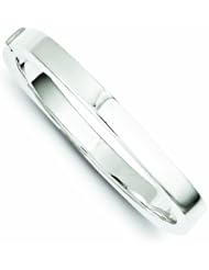 Genuine .925 Sterling Silver 7mm Hinged Bangle 27 Grams . 100% Satisfaction Guaranteed.