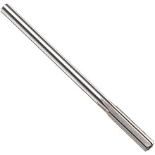 Alvord Polk 127-0 High-Speed Steel Chucking Reamer, Straight Flute, Round Shank, Uncoated Finish