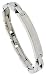 8 Solid Link Surgical Steel ID Bracelet 5/16 (8 mm) wide.