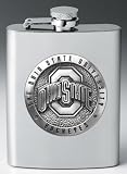 Ohio State Buckeyes 8 oz Stainless Steel Flask - NCAA College Athletics