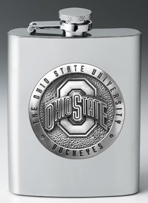 Ohio State University Stainless Steel Flask