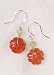 Earrings - Carnelian Flower