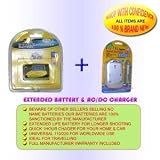 5HR BATTERY + CHARGER F/ JVC GZ-MG730 MG335H HD3 BNV823