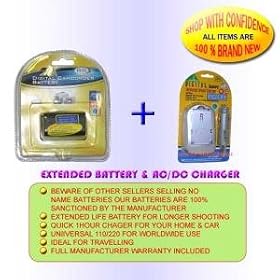 5HR BATTERY + CHARGER F  JVC GZ-MG730 MG335H HD3 BNV823 