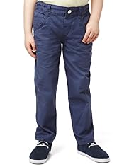 Pure Cotton Adjustable Waist Twisted Leg Chinos