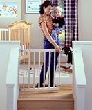Slat Style Stairway Swing Gate