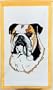 28" X 40" Bulldog Outdoor Applique Flag