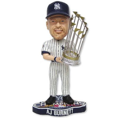 N.Y. YANKEES A.J. BURNETT WORLD SERIES 09 BOBBLEHEAD