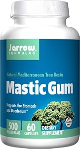 Jarrow Formulas Mastic Gum, 500 mg, 60 Count
