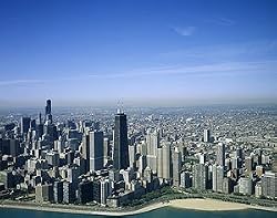 Chicago Lakeshore View - Beautiful 16"x20" Photographic Print by Carol M. Highsmith