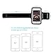 iPhone 6 Plus Sports Armband - YOKIRIN Water Resistant Key Holder for iPhone 6S Plus (5.5-Inch), Galaxy S6/S5, Note 4 Bundle with Screen Protector - Black