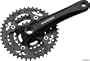 Shimano Acera M361 170mm 22-32-42t, Octalink, without Chain Guard, Black