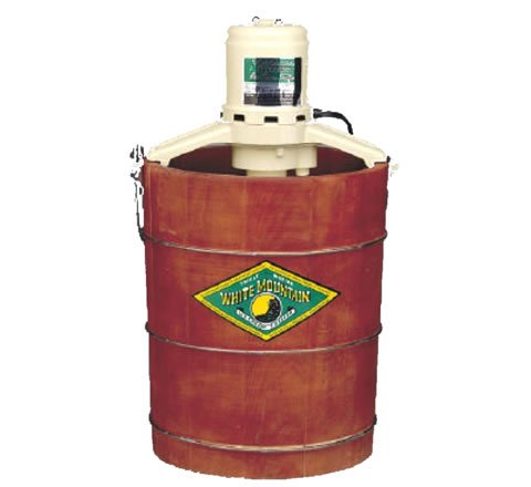 "White Mountain™ Electric Ice Cream Maker, 4 Quarts" "White Mountain™ Electric Ice Cream Maker, 4 Quarts"