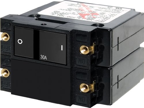 Blue Sea Systems A-Series Double Pole Rocker Circuit Breakers