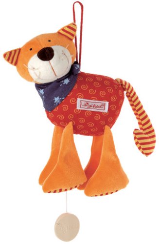 Childrens Toyshop  Spielwaren : sigikid 49967 - PlayQ , Spieluhr Katze