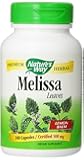 Nature's Way Melissa Lemon Balm Capsules, 100-Count