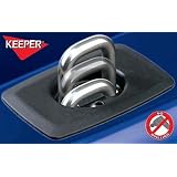 Keeper Bull Ring Stake Pocket Tie Downs w  Black Nylon Base Plate Ford Ranger 1982 to... by Keeper