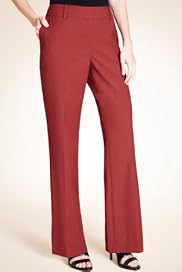 Autograph Flat Front Straight Leg Trousers with Wool [T50-3514-S]