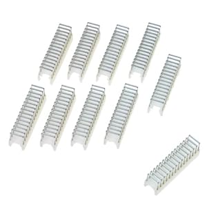 Arrow Fastener 591188 1 4-Inch by 5 16-Inch Clear Insulated Staples by Arrow