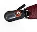Umenice Automatic 9-Rib Travel Umbrella Windproof with 210T Fabric Red