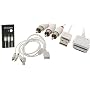 1~brand new AV Cable with USB Connector for Apple iPhone 3G & iPod, ipod nano, itouch and so on